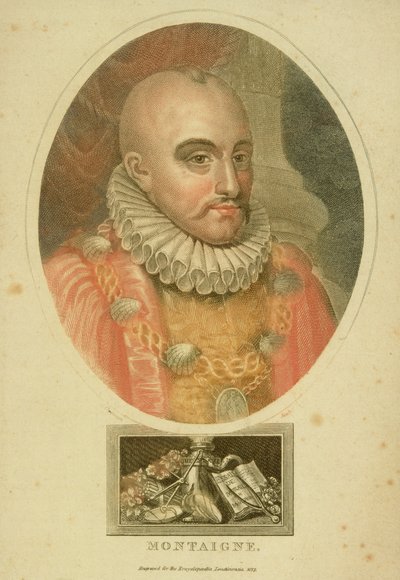Michel Eyquem de Montaigne (1533-92) door English School